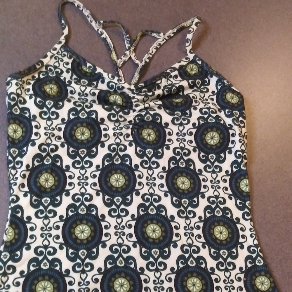 prAna Breathe Strappy Workout Travel Tank